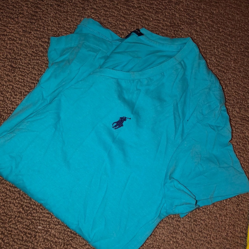 Ralph Lauren sport blue t shirt